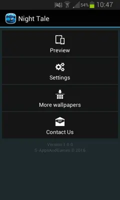 Night Tale Free Live Wallpaper android App screenshot 3
